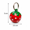Talking Dog Club Strawberry Collar Bell for Kittens & Cats (Red) Cats-Collar, Leashes, harnesses Talking Dog Club Dropship