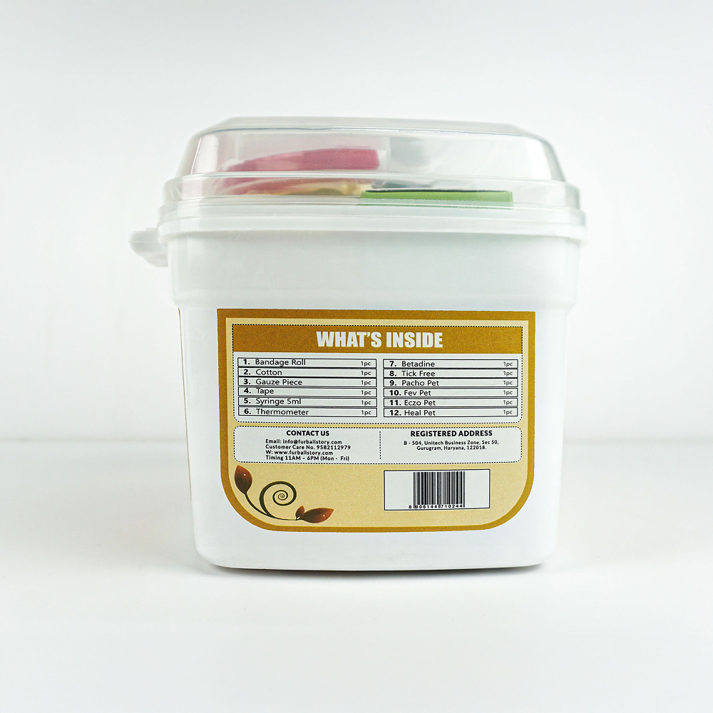 FurBall Story FBS First Aid Kit for Dogs Dogs-Health & Wellness Furball Story
