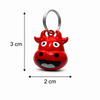 Talking Dog Club Cow Collar Bell for Kittens & Cats (Red) Cats-Collar, Leashes, harnesses Talking Dog Club Dropship