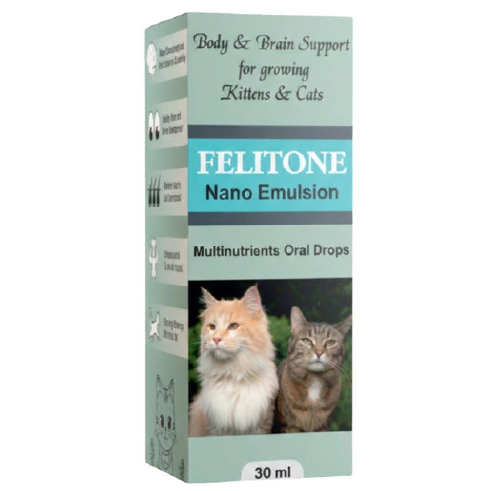 Sihil Felitone Nano Emulsion Multinutrients Oral Drops for Cats ...