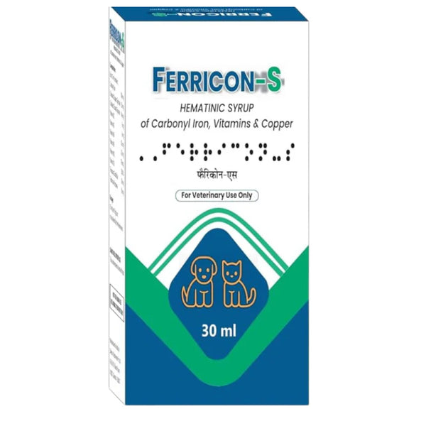 Wellcon Ferricon S Syrup for Dogs and Cats