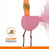 Barkbutler x Fofos Flamingo Flick Tube Catnip Toy for Cats