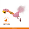 Barkbutler x Fofos Flamingo Flick Tube Catnip Toy for Cats
