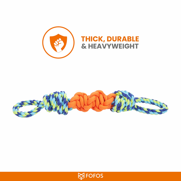 Barkbutler x Fofos Flossy Rope Toy for Dogs