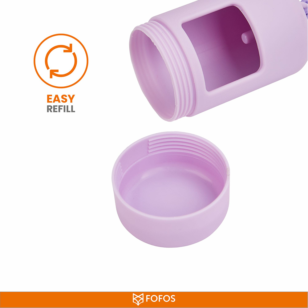 Barkbutler x Fofos Poop Bags Set for Dogs and Cats (Purple) Both-Health & Wellness Barkbutler