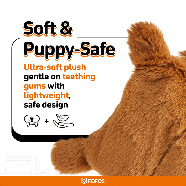 Fofos Monkey Squeaky Puppy Toy for Dogs