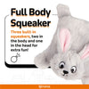 Fofos Rabbit Squeaky Puppy Toy for Dogs Dogs-Toys FOFOS