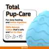 Fofos Easter Egg Shaped Rubber Treat Dispenser for Dogs (Blue and Orange) Dogs-Toys FOFOS