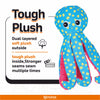 Fofos Octopus Sealife Plush Toy for Dogs (Blue) Dogs-Toys FOFOS