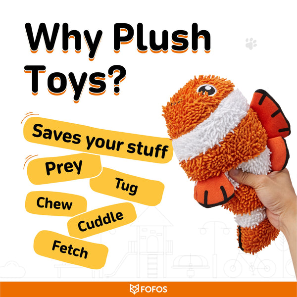 Fofos Nemo Sealife Tough Toy for Dogs