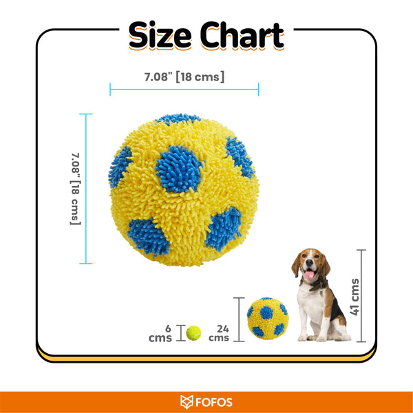 Fofos Football Shaped Sports Toy for Dogs