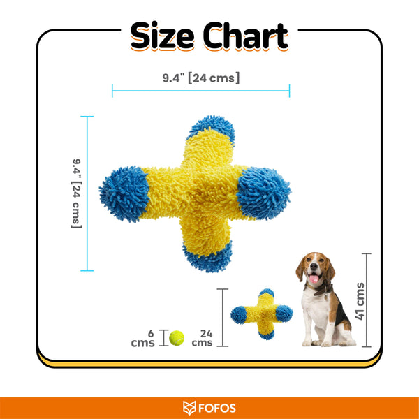 Fofos Jack Shaped Sports Toy for Dogs