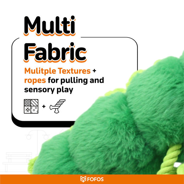 Fofos Caterpillar Spring Plush Toy for Cats