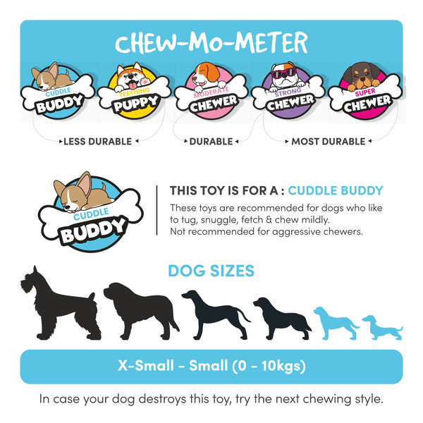 Fofos Summer Latex Toy for Dogs