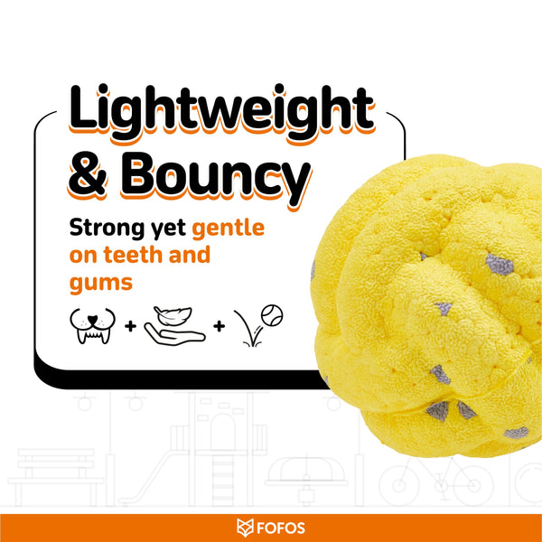 Fofos Cross Ball Super Bounce Toy for Dogs