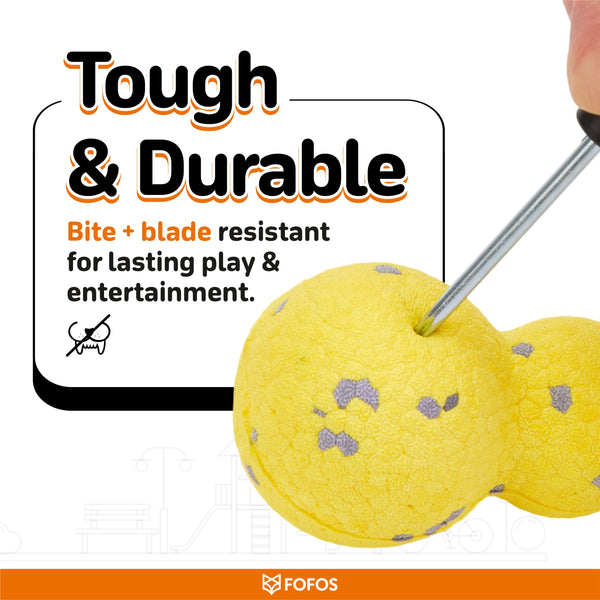 Fofos Gourd Shaped Super Bounce Toy for Dogs