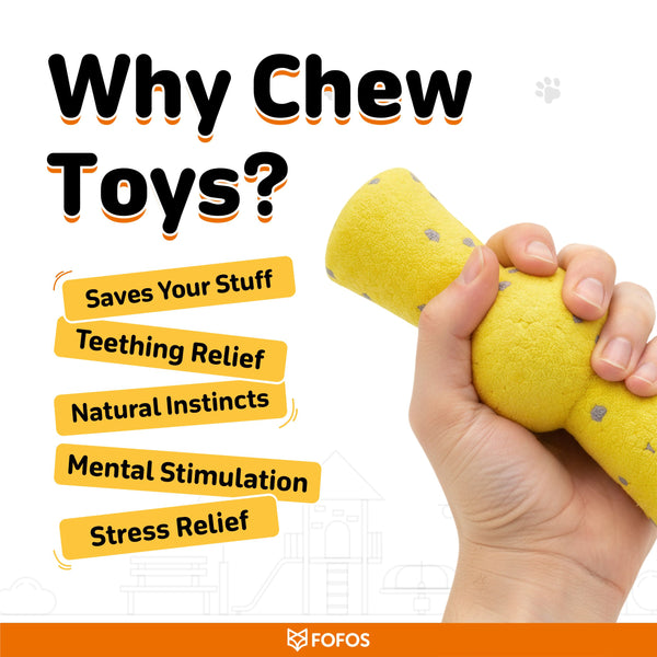 Fofos Stick Shaped Super Bounce Toy for Dogs