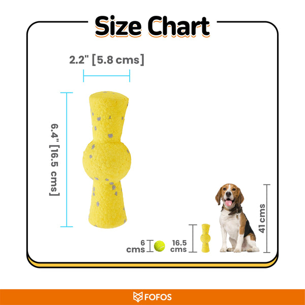 Fofos Stick Shaped Super Bounce Toy for Dogs