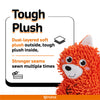 Fofos Lion Long Body Tough Plush Toy for Dogs Dogs-Toys FOFOS