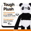 Fofos Panda Long Body Tough Plush Toy for Dogs Dogs-Toys FOFOS