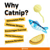 Fofos Sardine Catnip Toy for Cats Cats-Toys FOFOS