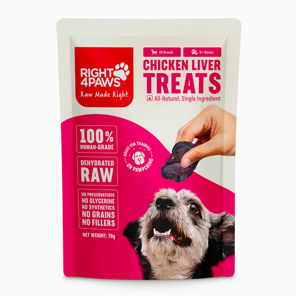 Right4Paws Chicken Liver Dog Treats