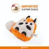 Barkbutler x Fofos Floppy Crinkle Fox Catnip Toy for Cats Cats-Toys Barkbutler