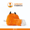 Barkbutler x Fofos Floppy Crinkle Fox Catnip Toy for Cats Cats-Toys Barkbutler