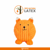Barkbutler x Fofos Latex Fox Ball Squeaky Toy for Dogs (Orange)