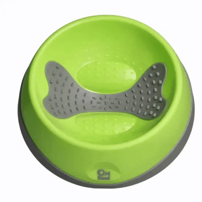LickiMat OH Bowl Slow Feeder for Dogs (Green)