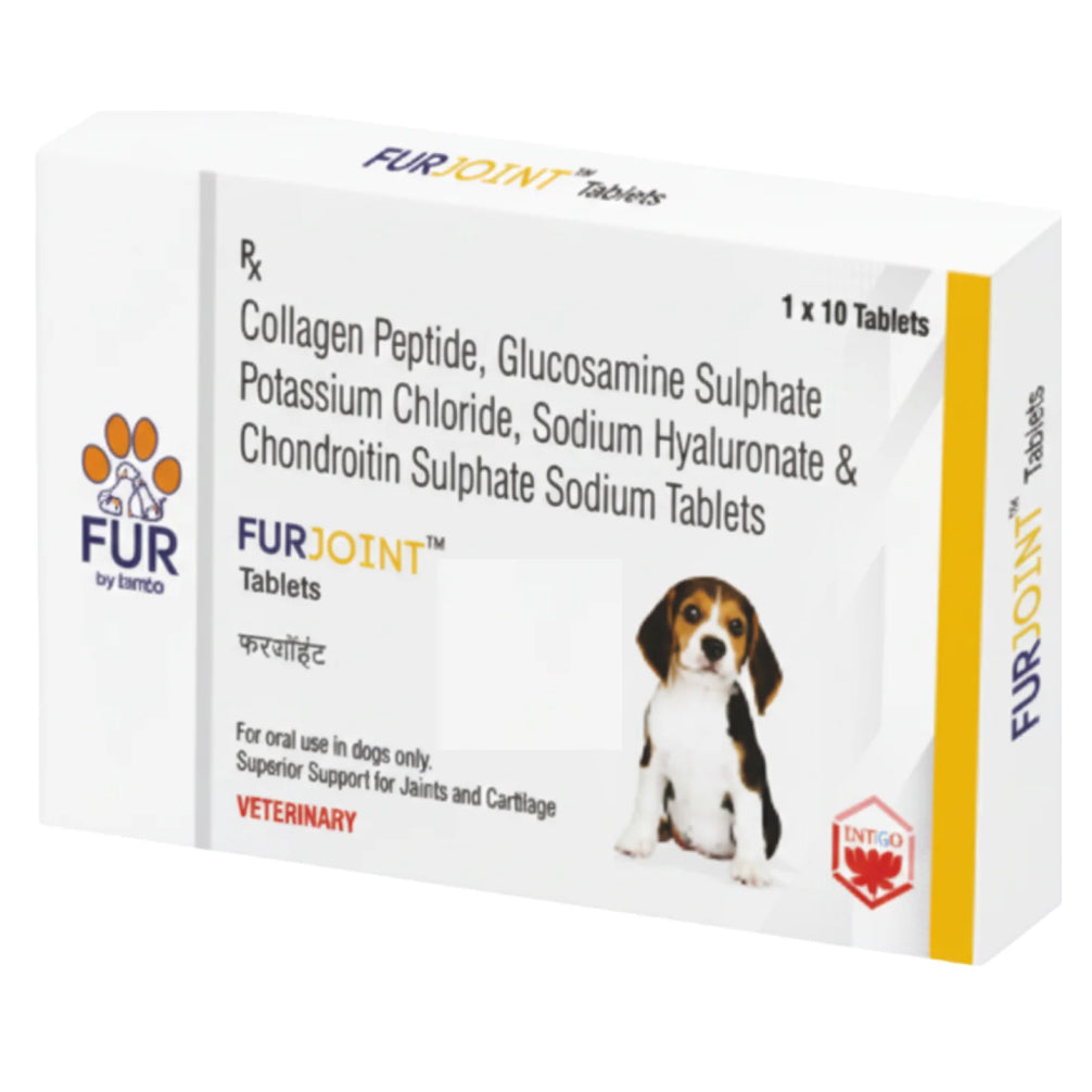 Entod Furjoint Tablet Support for Joints & Cartilage for Dogs and Cats ...