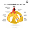 Pets Way Air Mesh Harness for Puppies & Small Dogs (Yellow) Dogs-Collar, Leashes, harnesses Pets Way