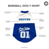 Pets Way Sniffer Barkball Tshirt for Dogs (Blue/White) Dogs-Clothing & Accessories Pets Way Dropship