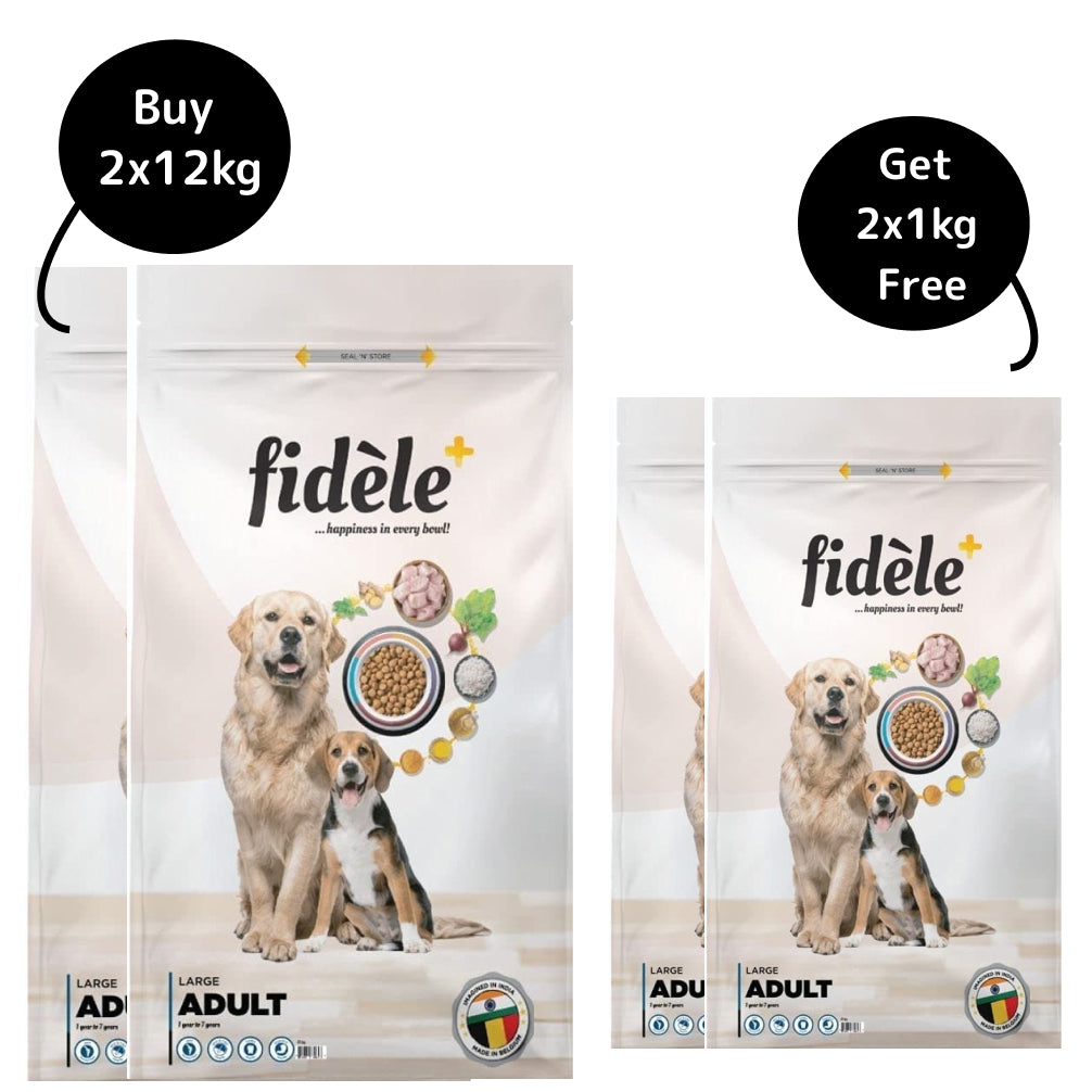 Fidele Plus Adult Large Dog Dry Food