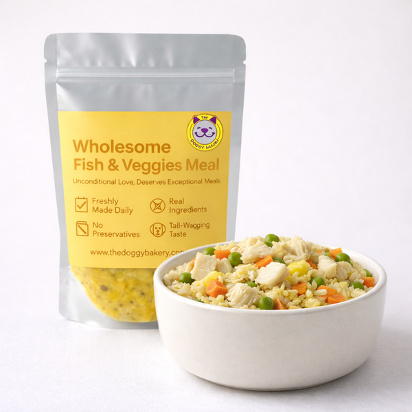 The Doggy Bakery Fish and Veggies Home Meal for Dogs