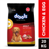 Drools Chicken and Egg Adult Dog Dry Food Dogs- Dry Food Drools 20kg