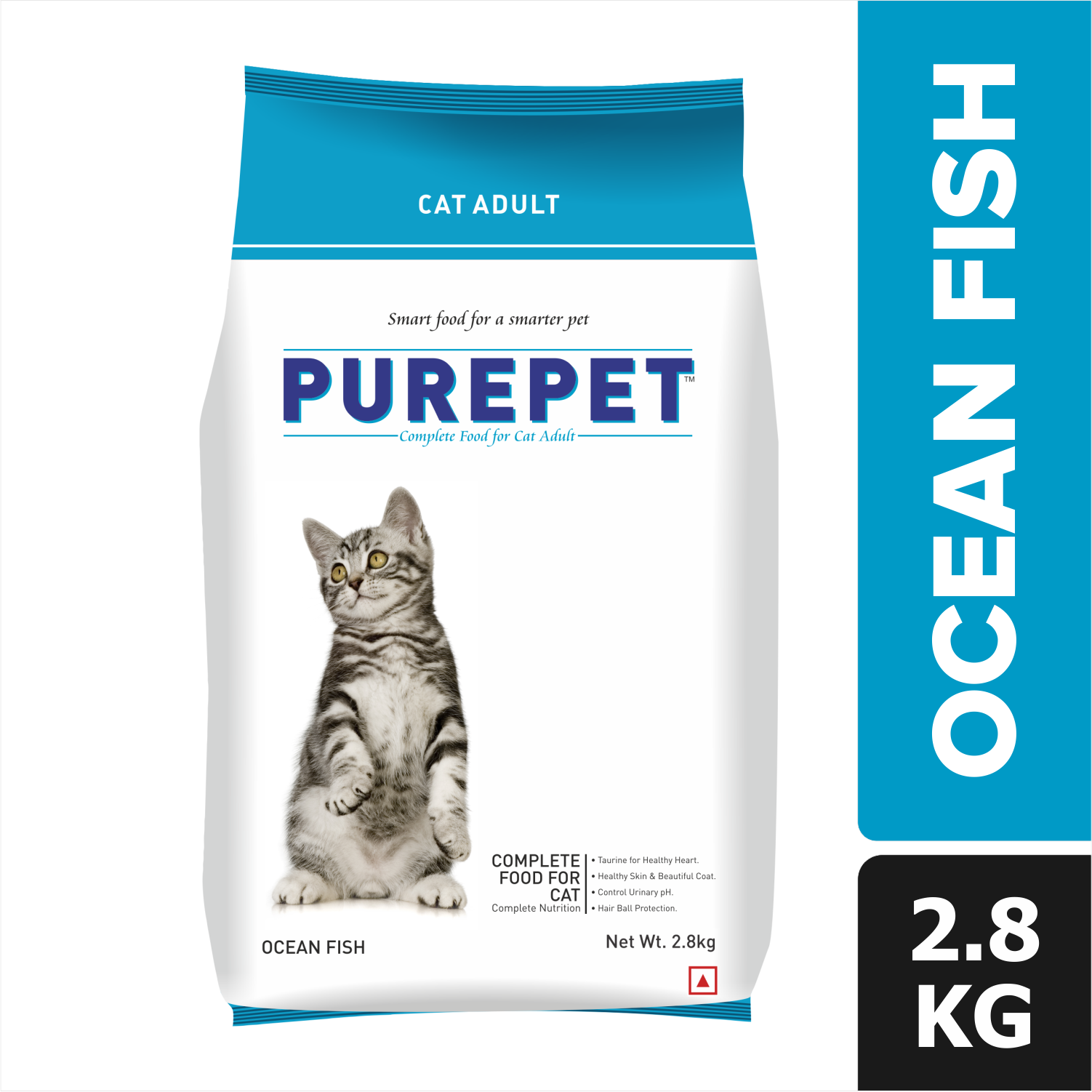 Purepet Ocean Fish Adult Cat Dry Food Cats- Dry food Purepet