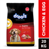 Drools Chicken and Egg Puppy Dog Dry Food Dogs- Dry Food Drools 20kg