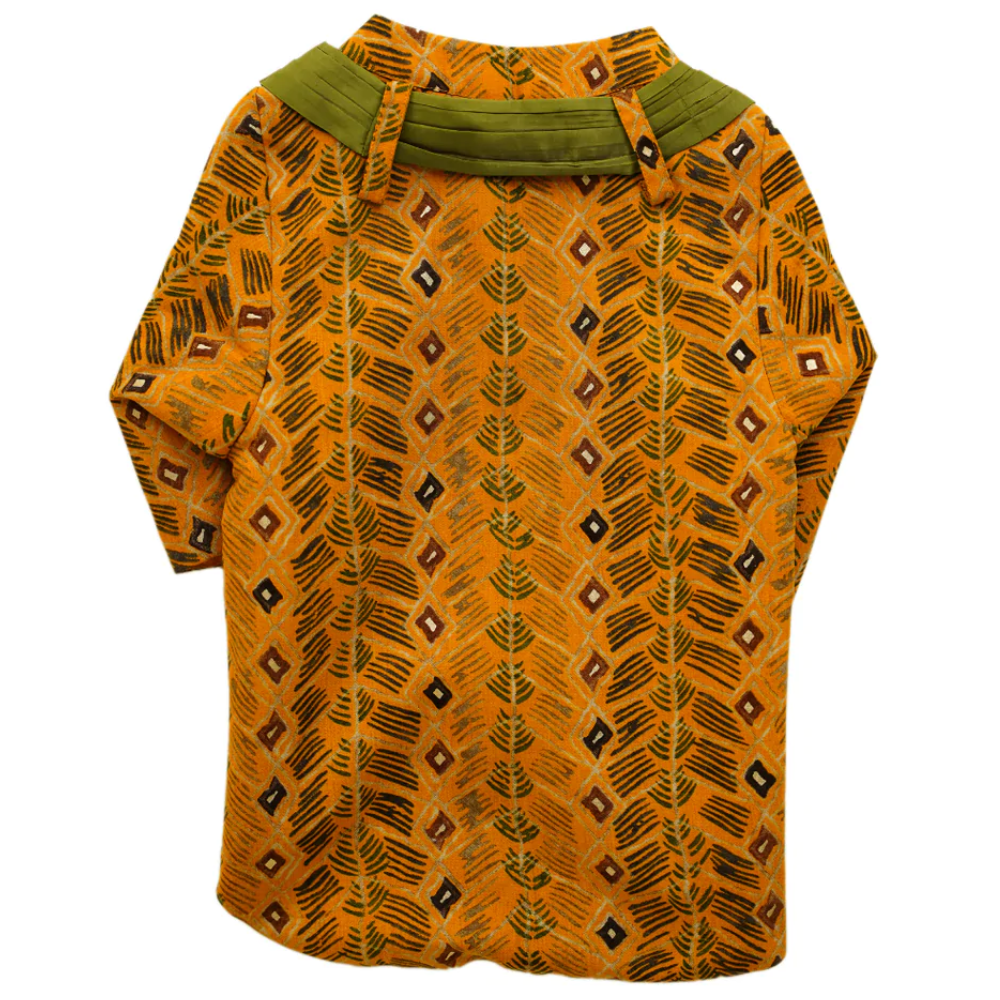 Floof & Co Cotton Kurta for Dogs (Mustard)