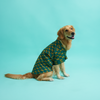 Floof & Co Leapord Print Cotton Shirt for Dogs (Dark Green) Dogs-Clothing & Accessories Floof & Co Dropship
