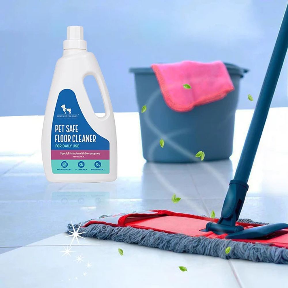 HUFT Pet Safe Floor Cleaner for Dogs and Cats Pet Parent-Cleaning Essentials Heads Up for Tails