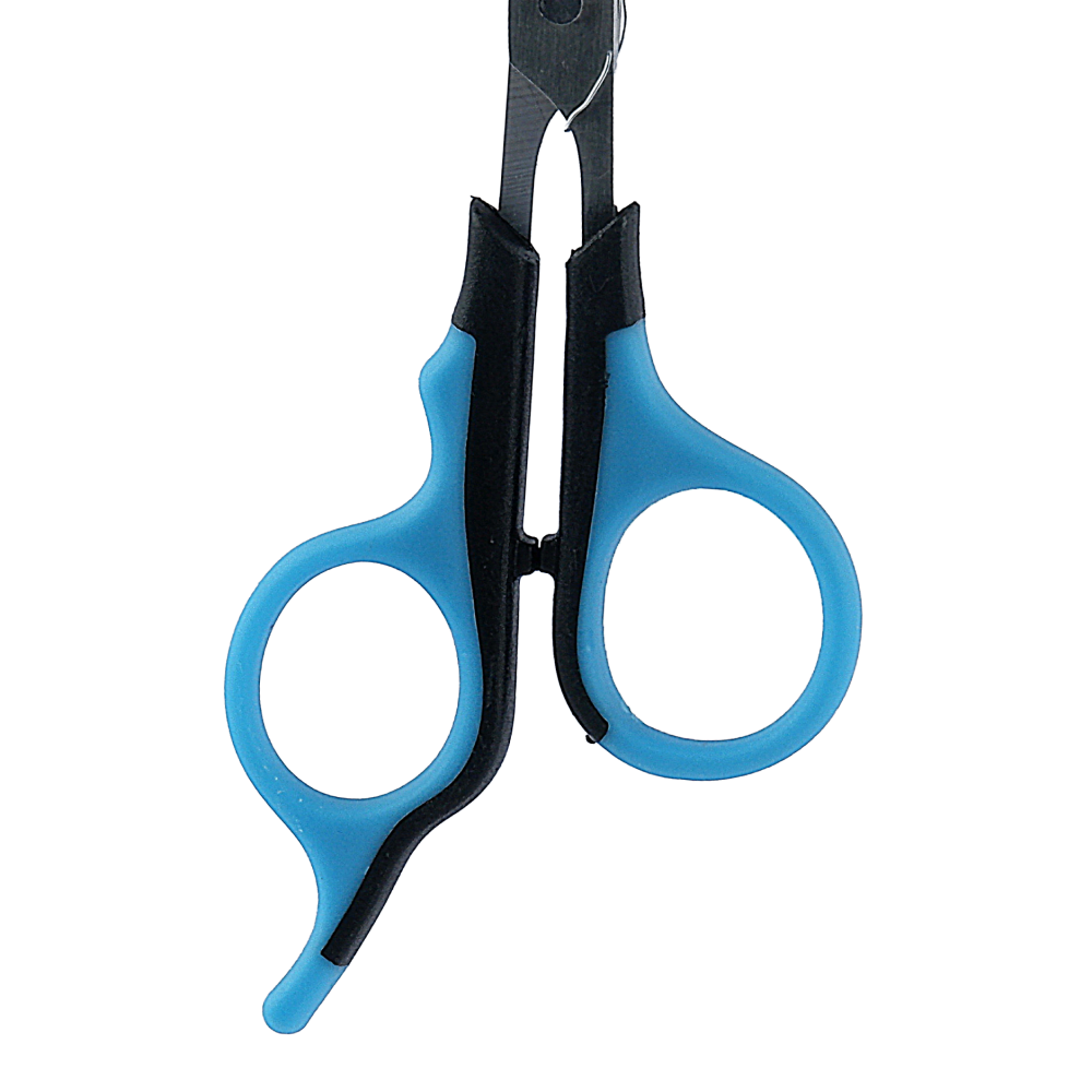 Trixie Double Sided Thinning Scissors for Dogs and Cats (Blue)