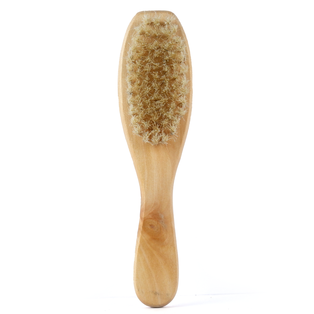 Trixie Natural Bristles Brush for Dogs and Cats (Natural Wood) Both-Grooming Supplies Trixie