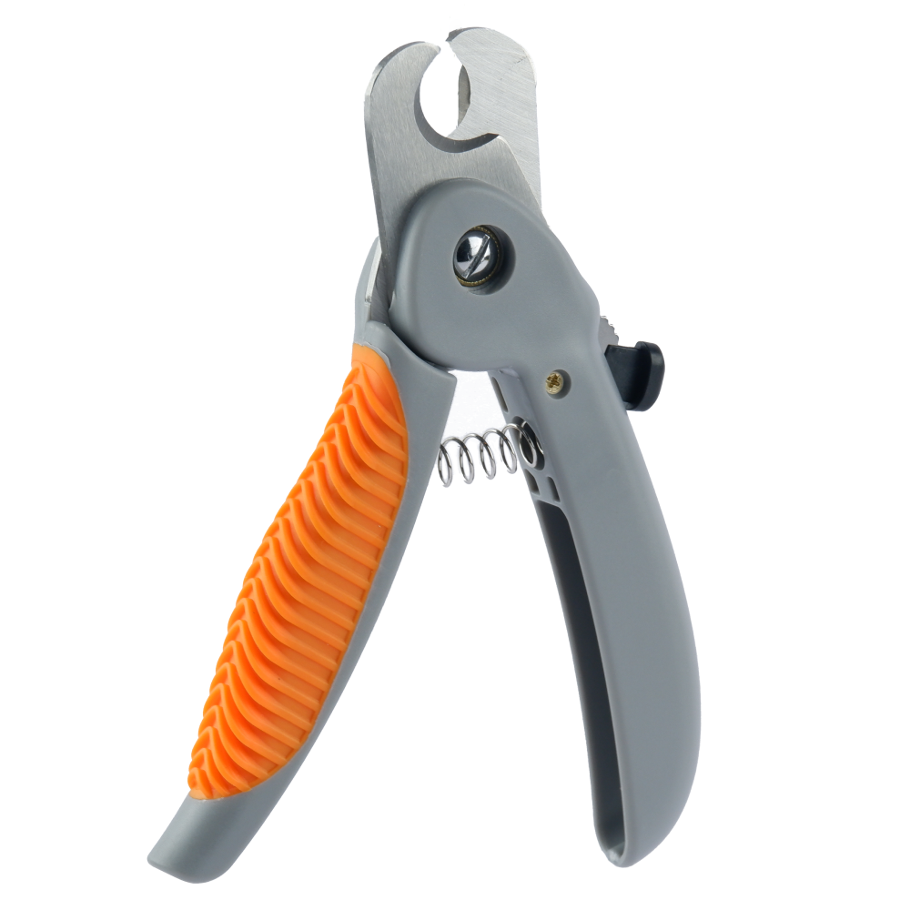 Wahl Powergrip Nail Clipper for Dogs and Cats (Grey/Orange,16cm)