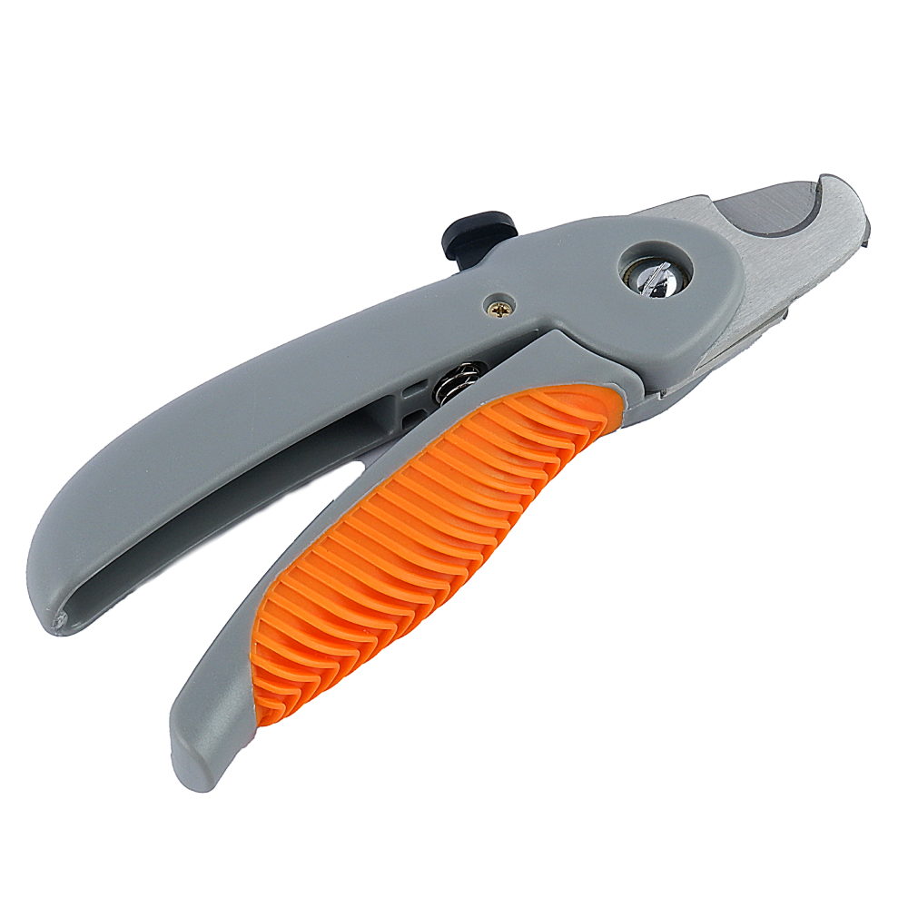 Wahl Powergrip Nail Clipper for Dogs and Cats (Grey/Orange,16cm)
