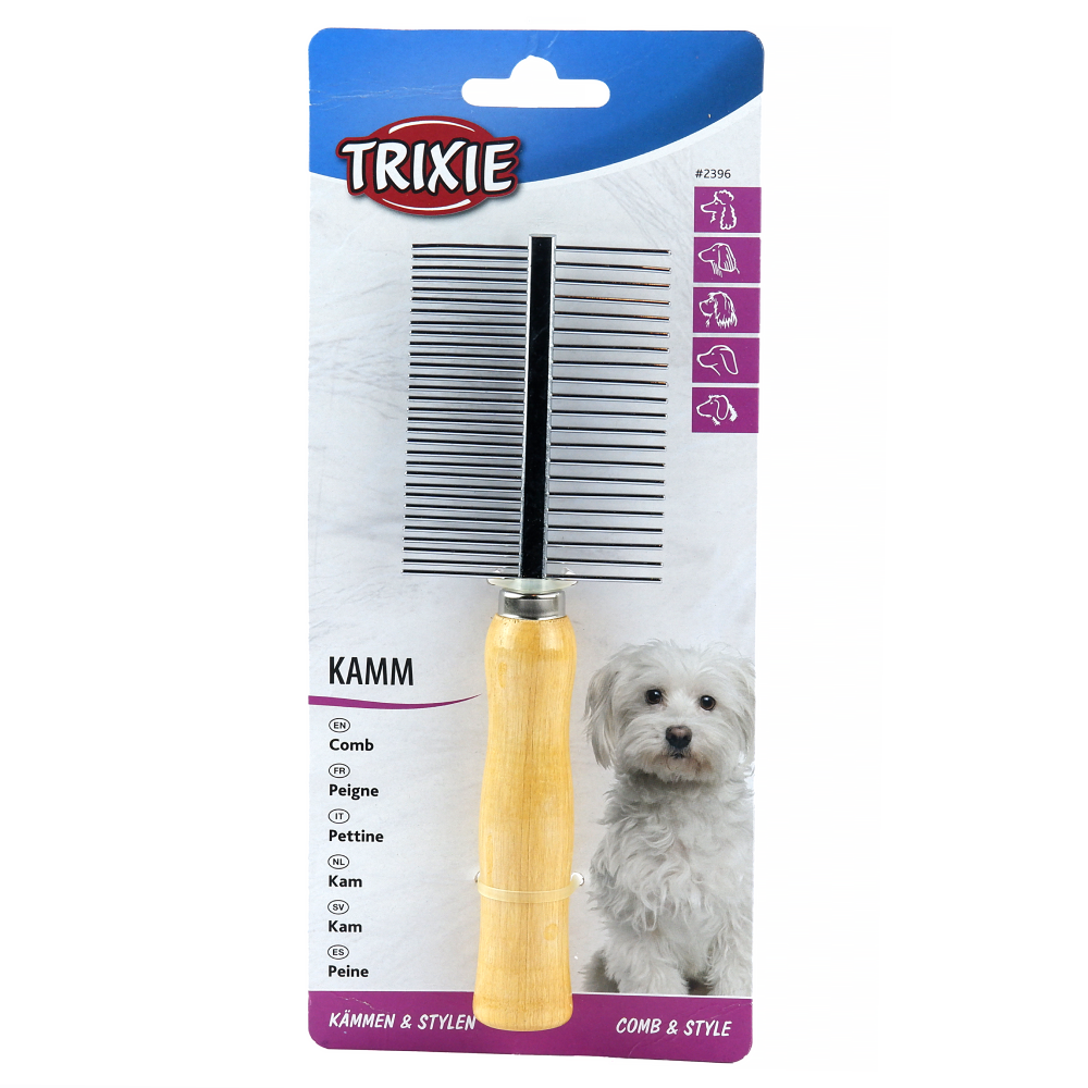 Trixie Double Sided Comb for Dogs and Cats