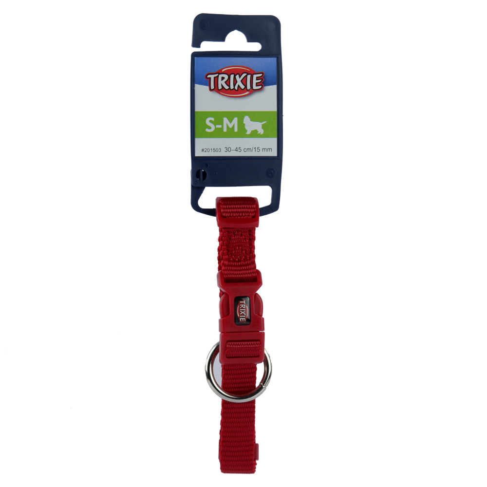 Trixie Premium Collar for Dogs (Red)