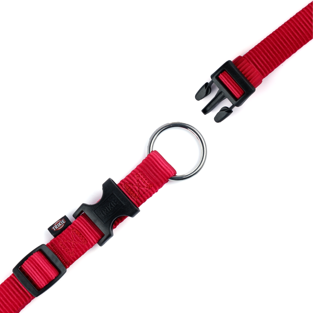 Trixie Classic H Harness, Lead Leash and Collar for Dogs Combo (Red) - S