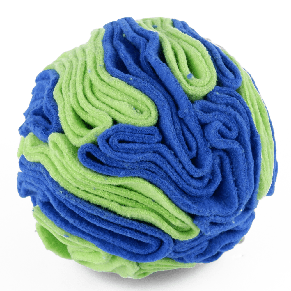 For The Love Of Dog Sniffer Ball Toy for Dogs (Blue/Green) Dogs-Toys For The Love Of Dog Dropship M
