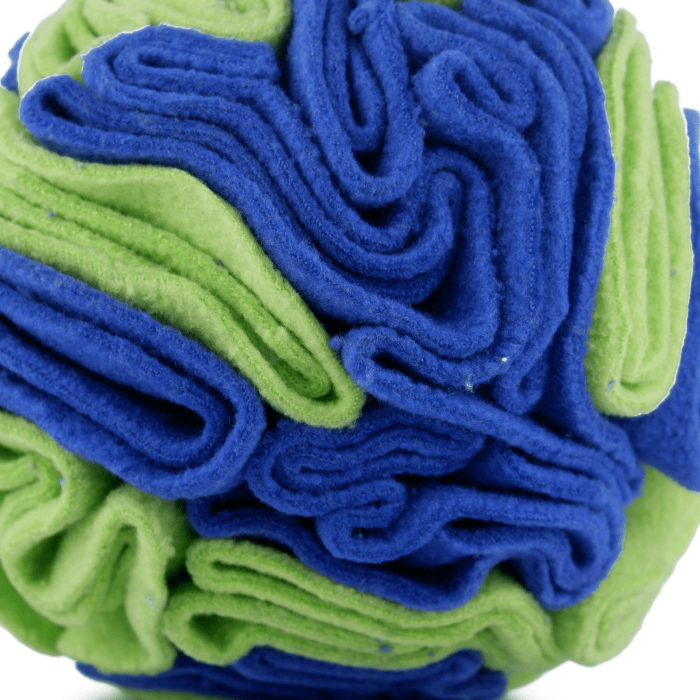 For The Love Of Dog Sniffer Ball Toy for Dogs (Blue/Green) Dogs-Toys For The Love Of Dog Dropship